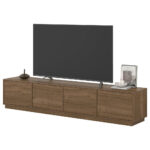 LAGE KAST in walnootkleur thumbnail 6