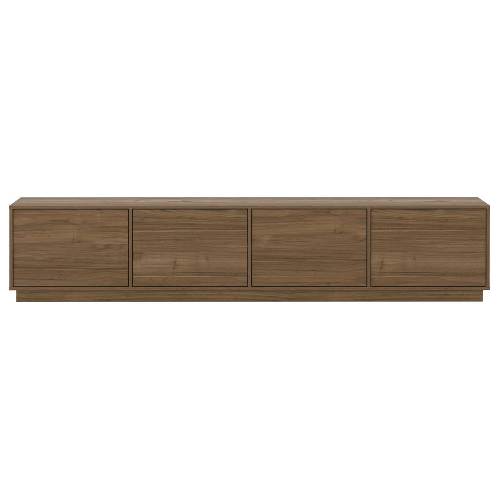 LAGE KAST in walnootkleur