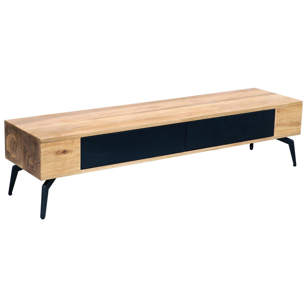 LAGE KAST natuurlijke kleur, zwart