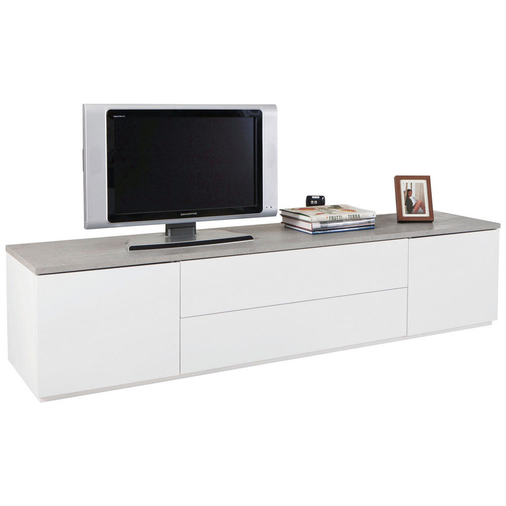LAGE KAST grijs, wit