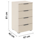 NACHTKASTJE, champagnekleur thumbnail 4