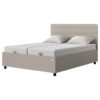 GESTOFFEERDE BEDDEN x, textiel, leer, houtmateriaal be鈈