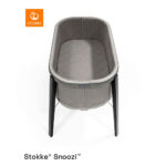 Wieg Snoozi beuken 59,7/76/87,1 cm zwart, grijs thumbnail 3