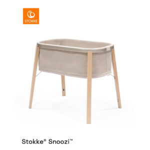 Wieg Snoozi beuken 59,7/76/87,1 cm natuurlijke kleur, wit