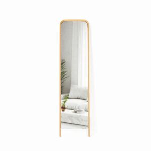 SPIEGEL, hout, metaal, glas