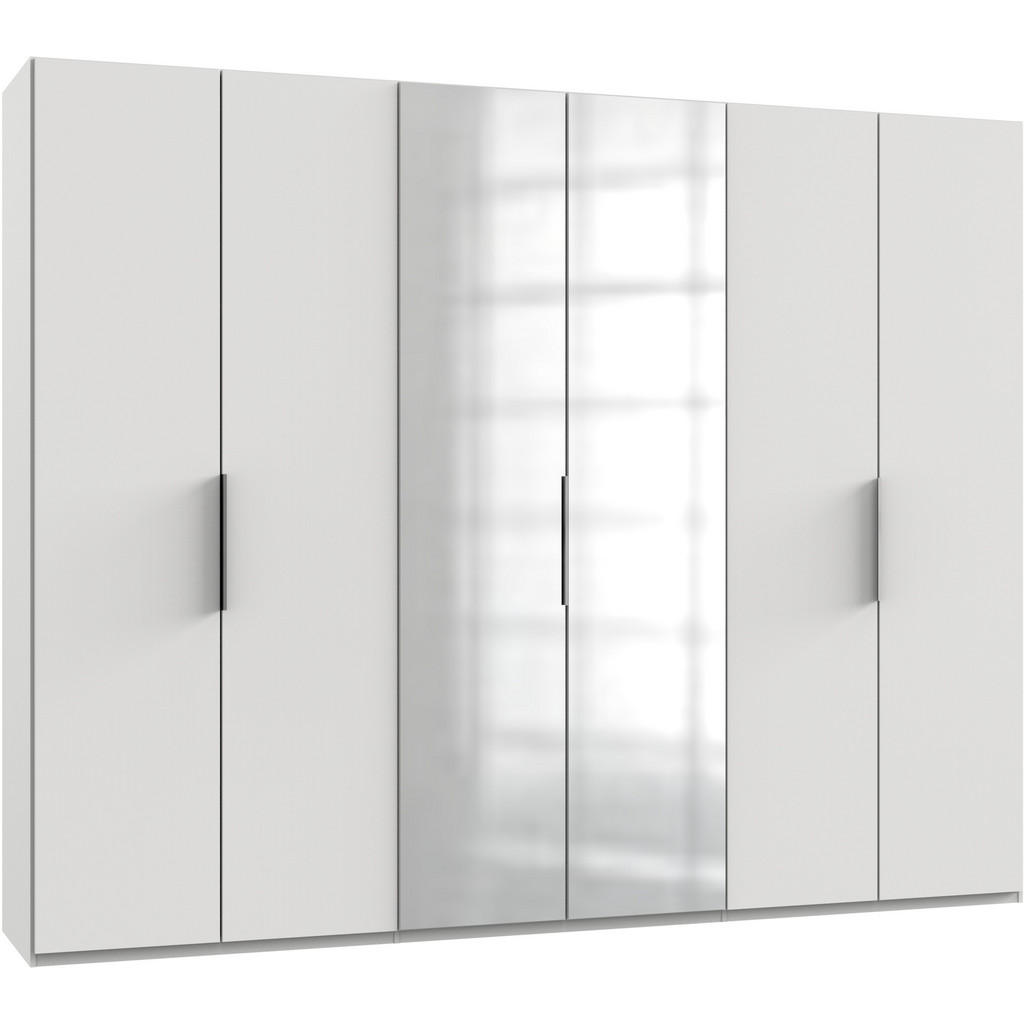 KAST MET KLASSIEKE DEUREN, wit