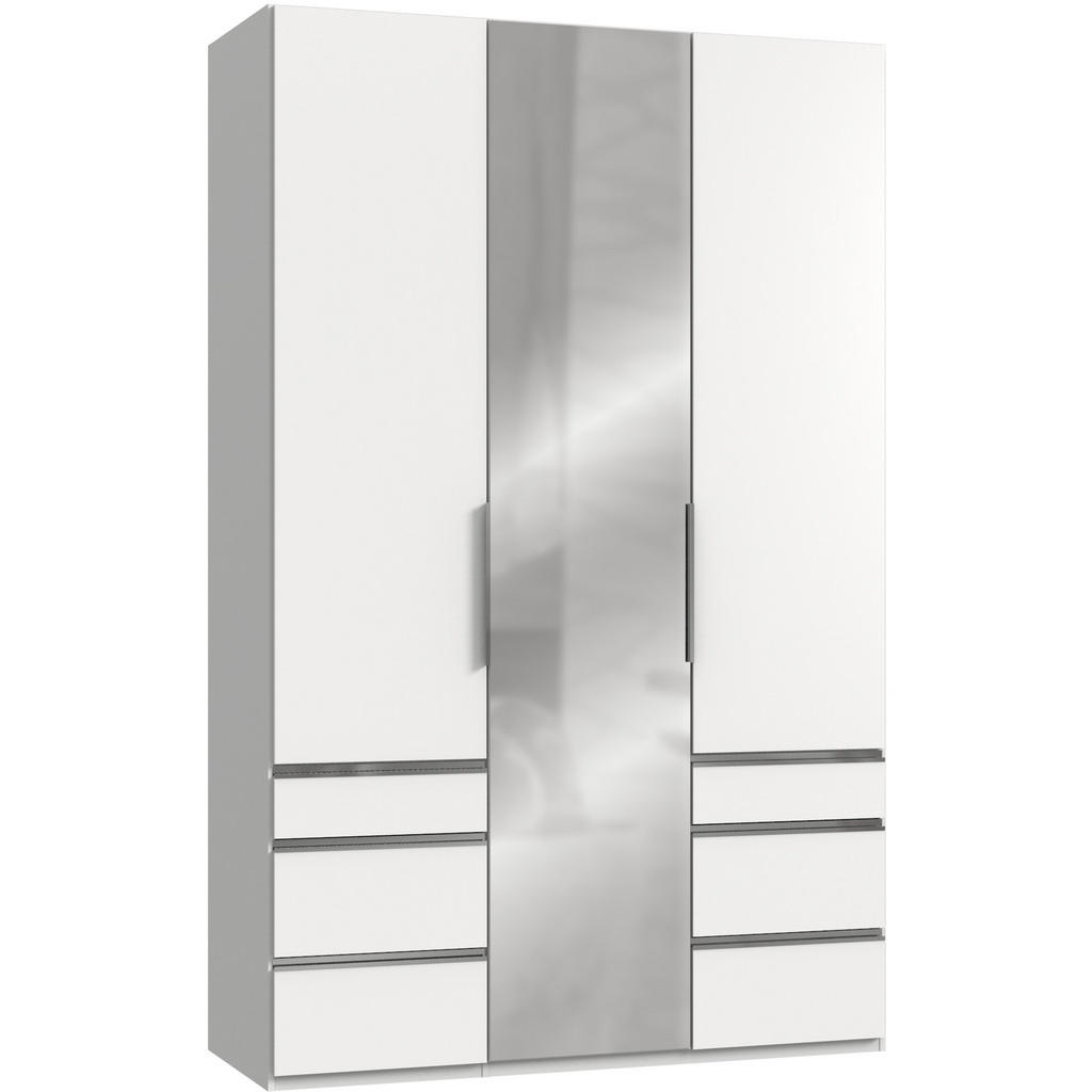 KAST MET KLASSIEKE DEUREN, wit