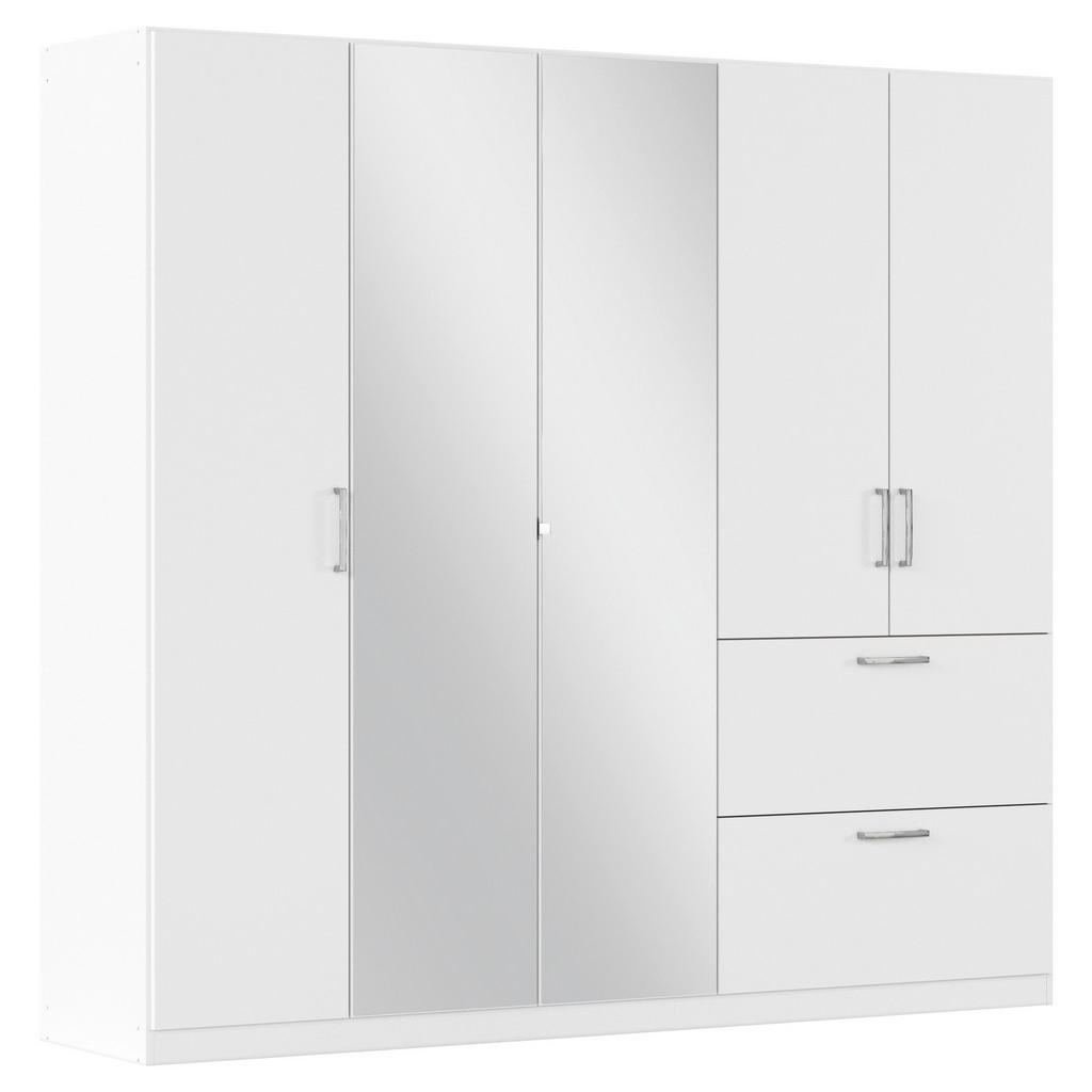 KAST MET KLASSIEKE DEUREN, wit