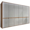 KAST MET KLASSIEKE DEUREN, eiken, champagnekleuren
