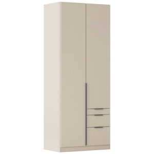 KAST MET KLASSIEKE DEUREN, champagnekleur