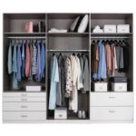 KAST MET KLASSIEKE DEUREN, wit thumbnail 3
