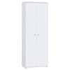 KAST MET KLASSIEKE DEUREN, wit