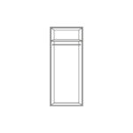KAST MET KLASSIEKE DEUREN, wit thumbnail 4