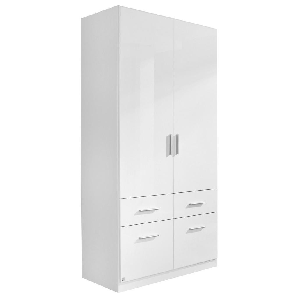 KAST MET KLASSIEKE DEUREN, wit