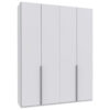 KAST MET KLASSIEKE DEUREN, wit