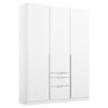 KAST MET KLASSIEKE DEUREN, wit
