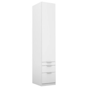 KAST MET KLASSIEKE DEUREN, wit