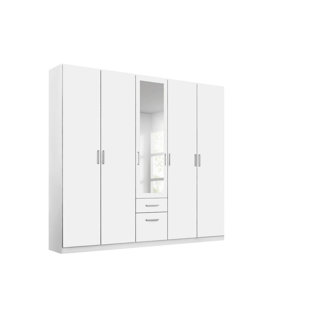 KAST MET KLASSIEKE DEUREN, wit