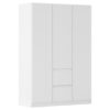 KAST MET KLASSIEKE DEUREN, wit