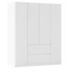 KAST MET KLASSIEKE DEUREN, wit