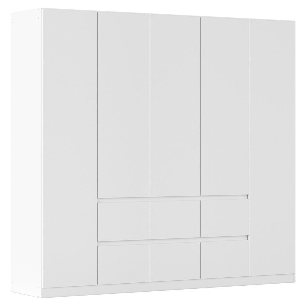 KAST MET KLASSIEKE DEUREN, wit