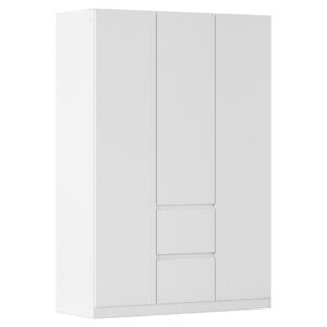 KAST MET KLASSIEKE DEUREN, wit