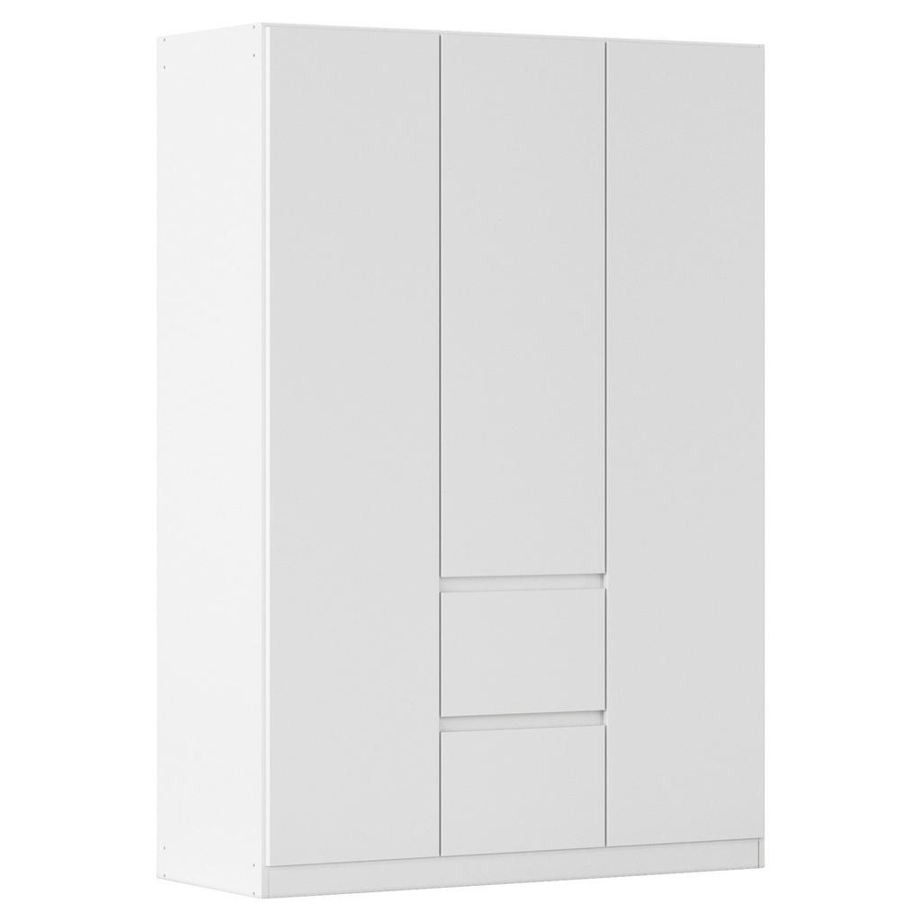 KAST MET KLASSIEKE DEUREN, wit