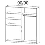 KAST MET KLASSIEKE DEUREN, wit thumbnail 6