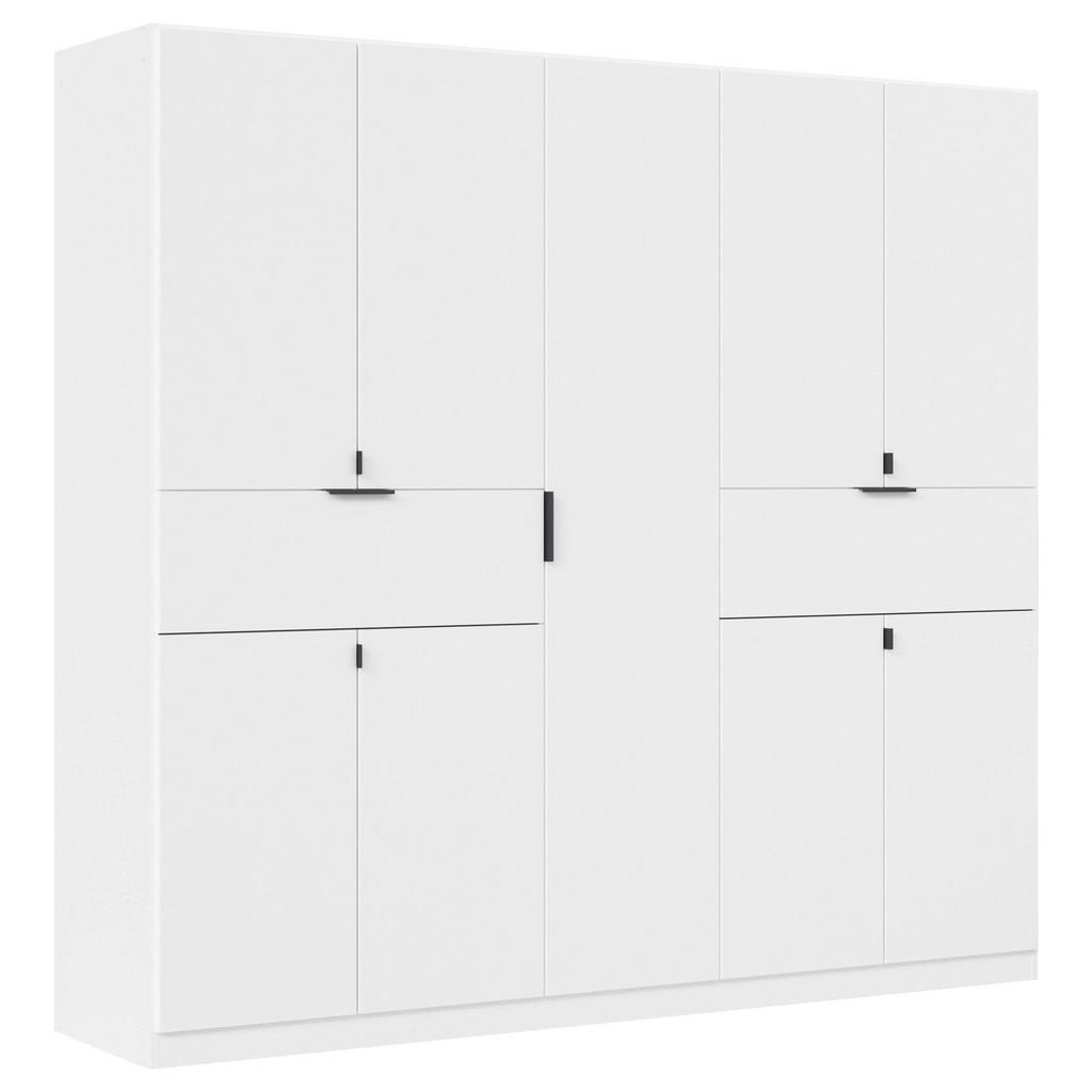 KAST MET KLASSIEKE DEUREN, wit