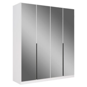 KAST MET KLASSIEKE DEUREN, wit