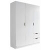 KAST MET KLASSIEKE DEUREN, wit