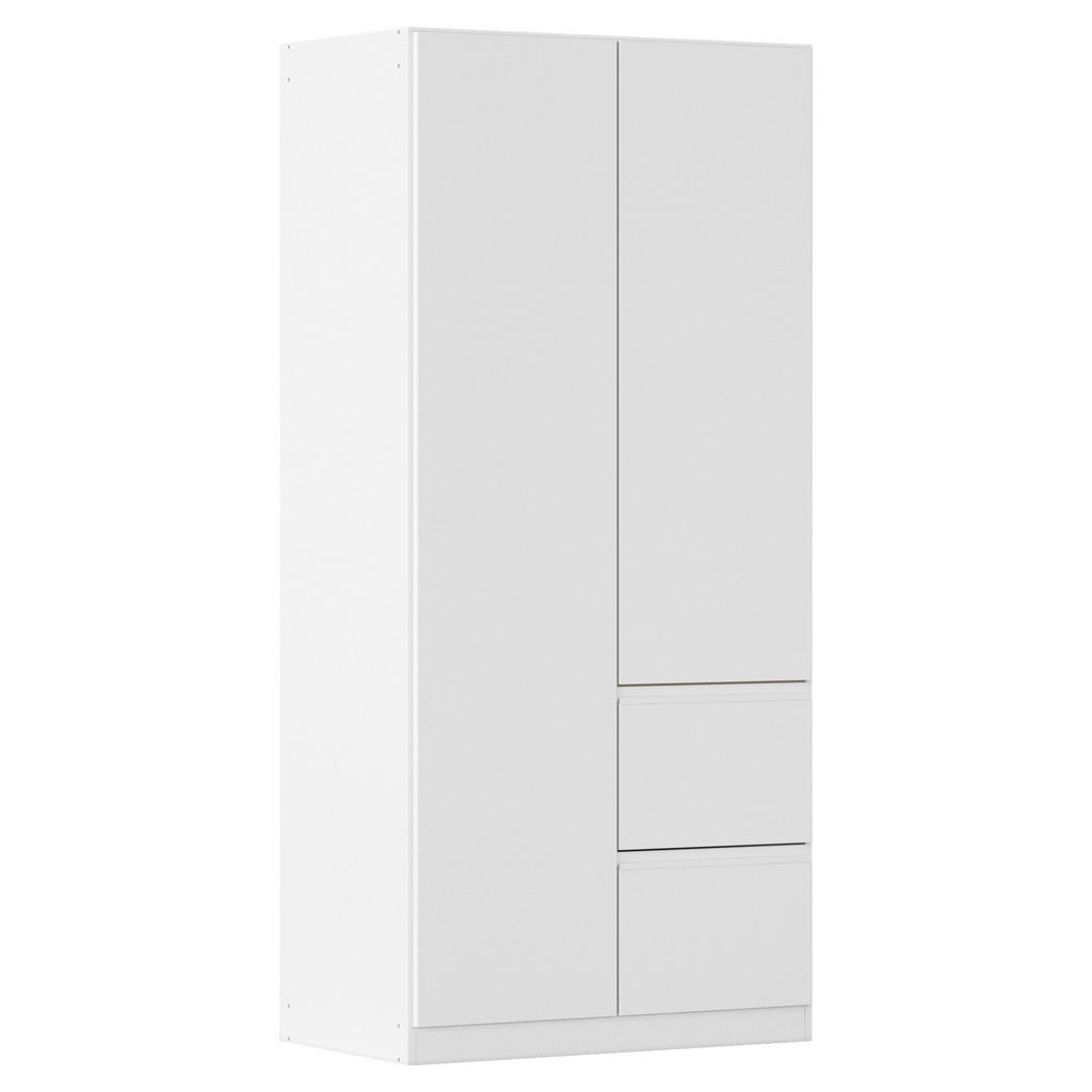 KAST MET KLASSIEKE DEUREN, wit