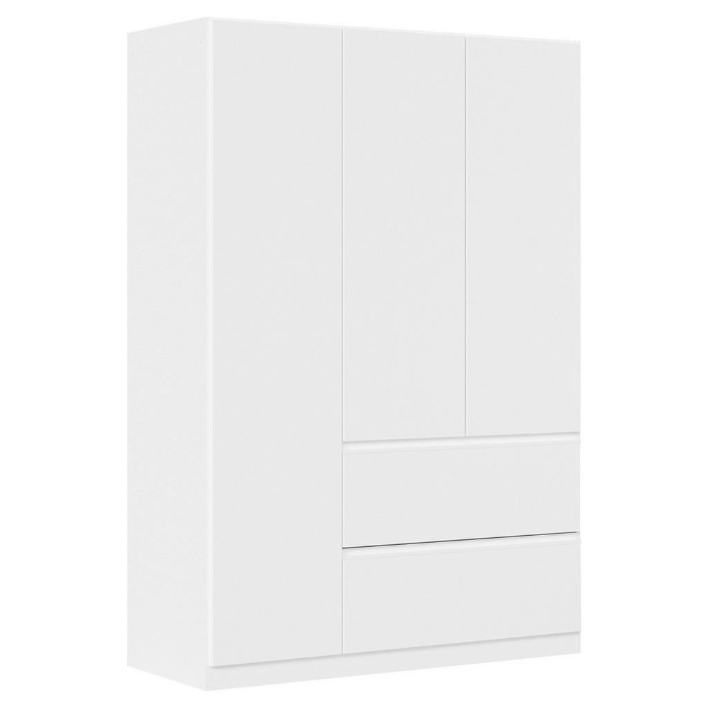 KAST MET KLASSIEKE DEUREN, wit