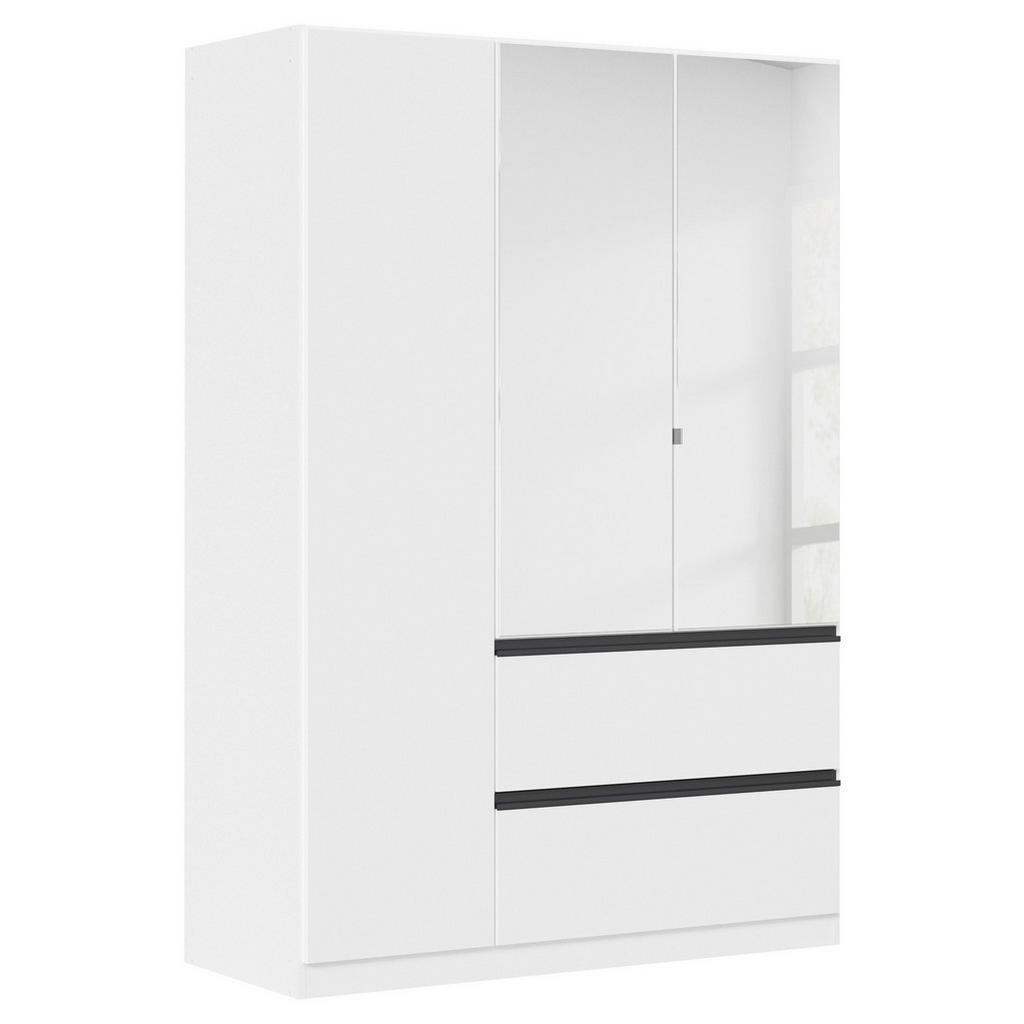 KAST MET KLASSIEKE DEUREN, wit