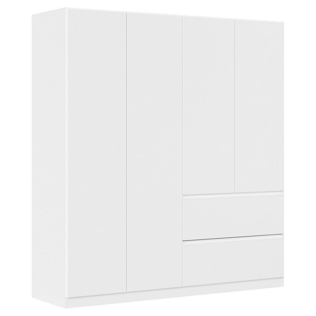 KAST MET KLASSIEKE DEUREN, wit