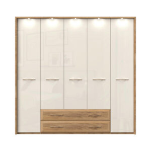 KAST MET KLASSIEKE DEUREN, beige