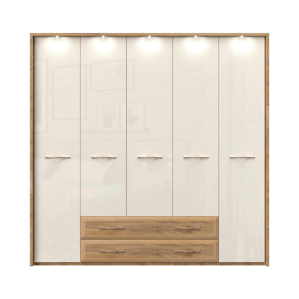 KAST MET KLASSIEKE DEUREN, beige
