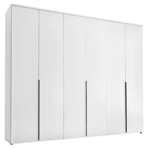 KAST MET KLASSIEKE DEUREN, wit