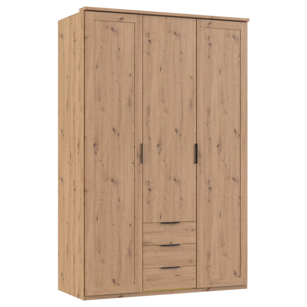 KAST MET KLASSIEKE DEUREN, ambachtelijk eikenhout