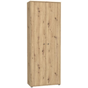 KAST MET KLASSIEKE DEUREN, ambachtelijk eikenhout