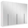 KAST MET KLASSIEKE DEUREN, wit
