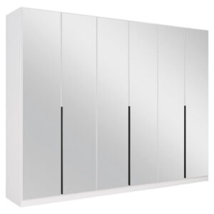 KAST MET KLASSIEKE DEUREN, wit