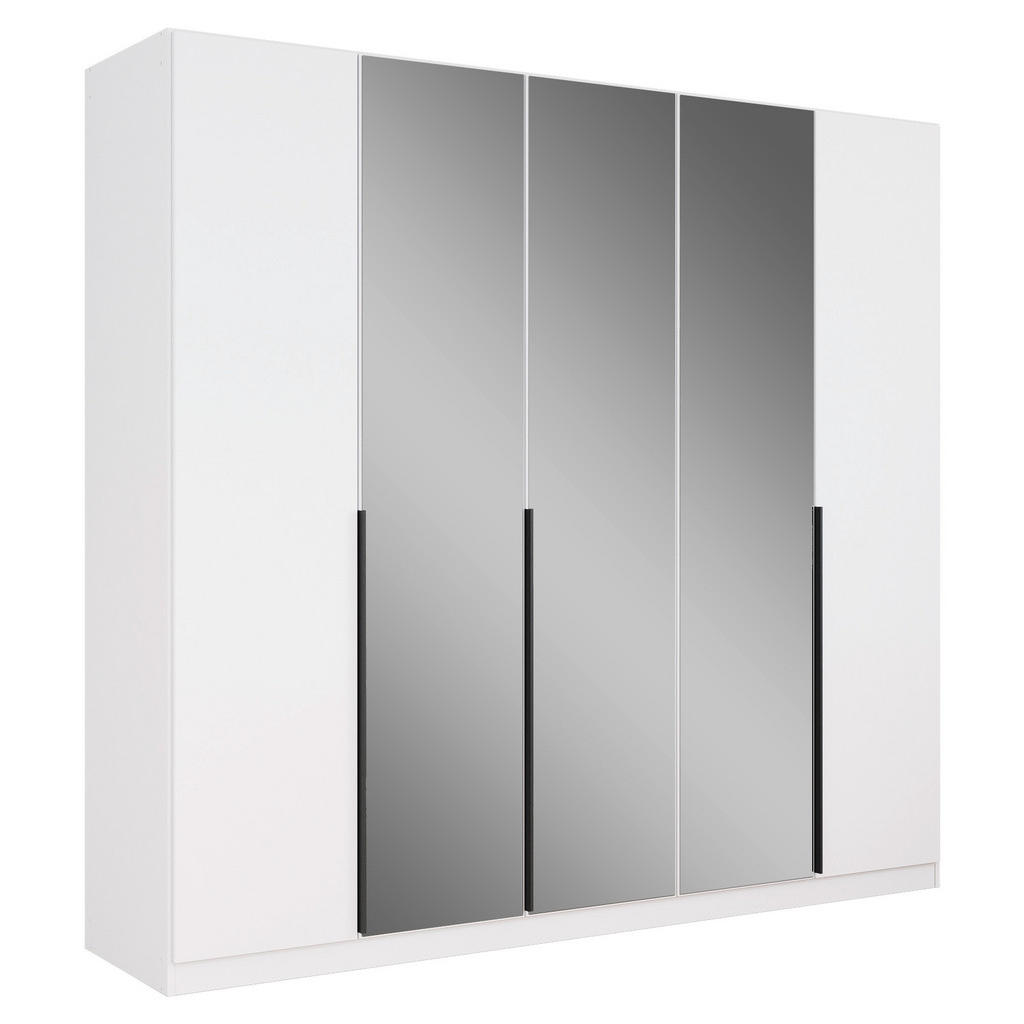 KAST MET KLASSIEKE DEUREN, wit
