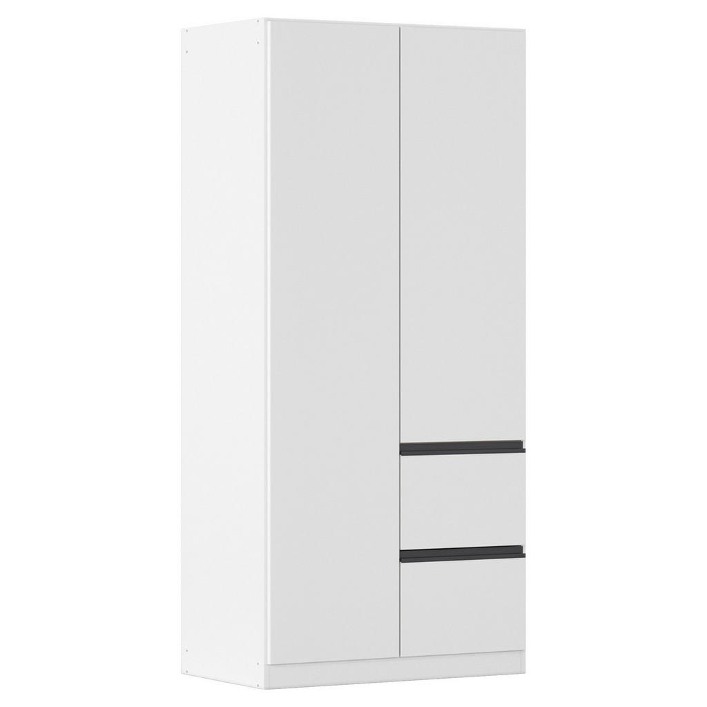 KAST MET KLASSIEKE DEUREN, wit