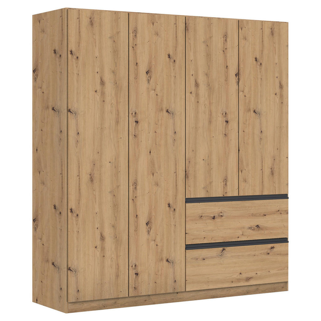 KAST MET KLASSIEKE DEUREN, ambachtelijk eikenhout