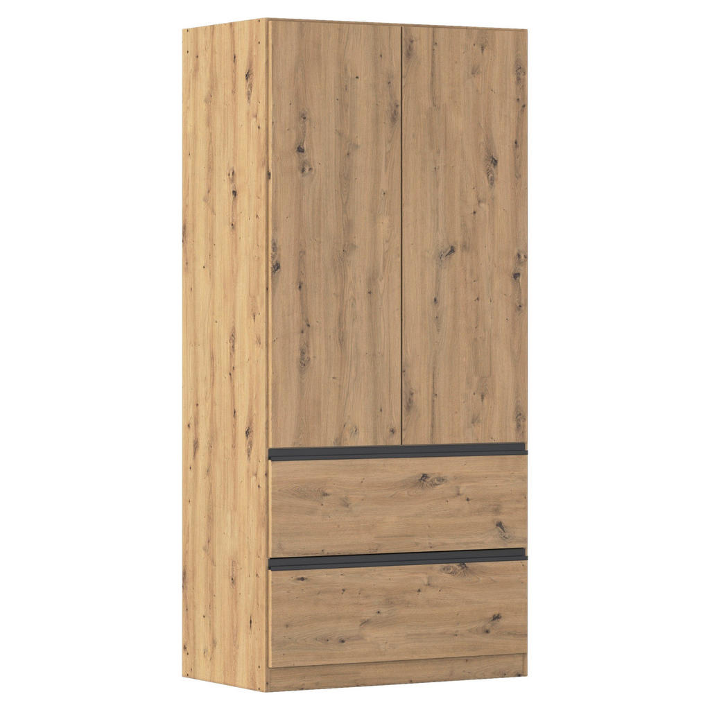 KAST MET KLASSIEKE DEUREN, ambachtelijk eikenhout