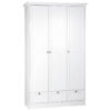KAST MET KLASSIEKE DEUREN, wit