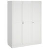 KAST MET KLASSIEKE DEUREN, wit