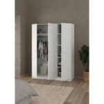 KAST MET KLASSIEKE DEUREN, wit thumbnail 6