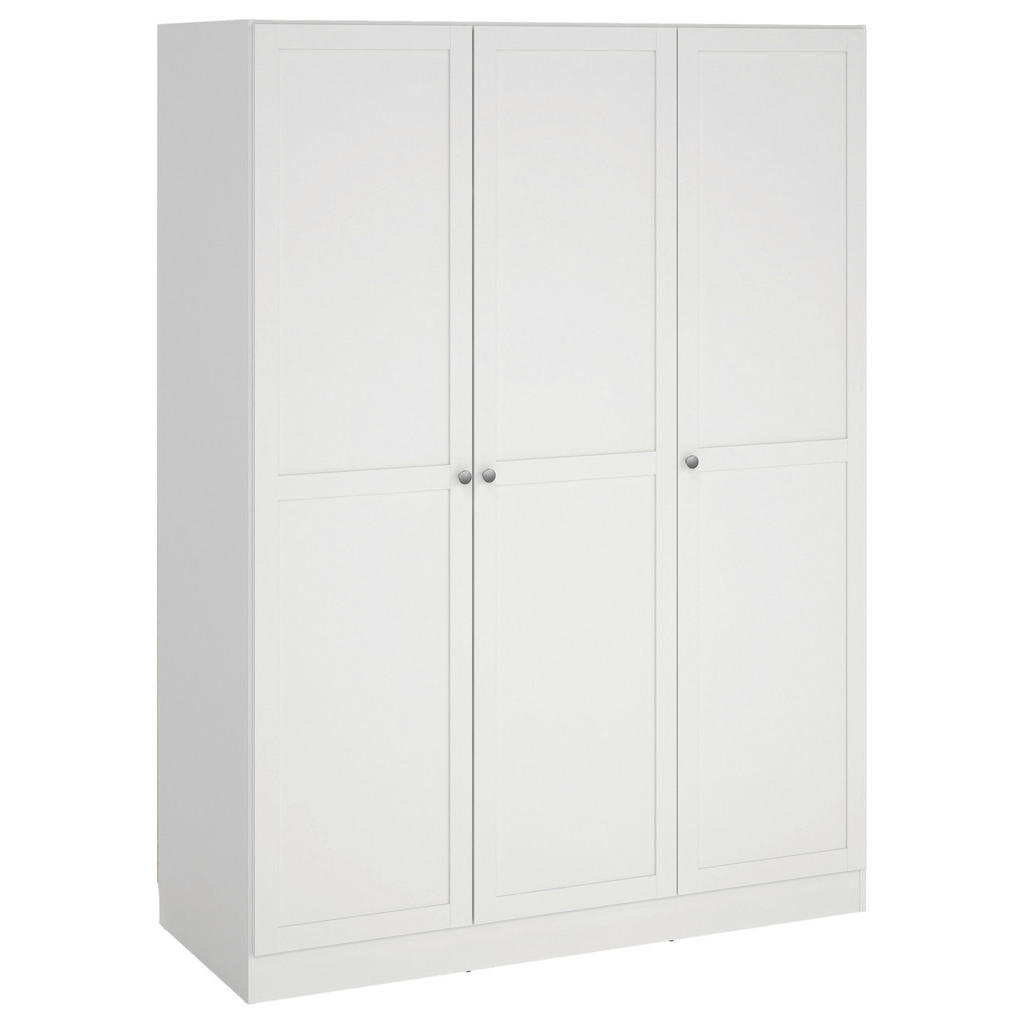 KAST MET KLASSIEKE DEUREN, wit